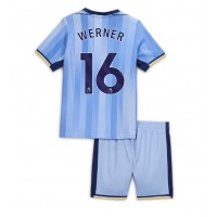 Maglie da calcio Tottenham Hotspur Timo Werner #16 Seconda Maglia Bambino 2024-25 Manica Corta (+ Pantaloni corti)